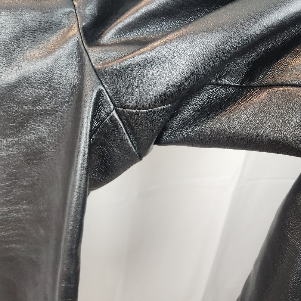 Aritzia Babaton Melina faux leather pants size 12 in EUC - Picture 7 of 15